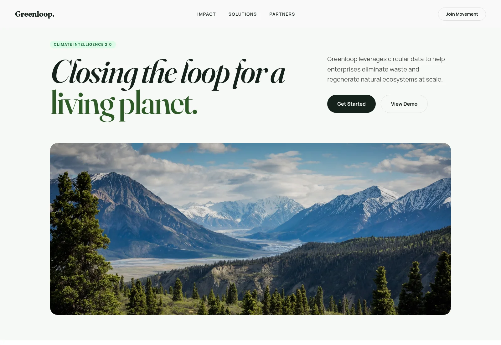 Greenloop — Restoring the Planet through Circular Intelligence